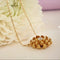 necklace Dalia flower