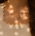 necklace Dalia flower 2