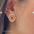 Earrings Ruby