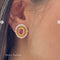 Earrings Ruby