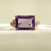 Ring 2 of amethyst
