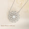 necklace Dalia flower 3