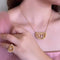 Jannah Shnaf Necklace with Pearl, Medium