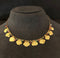 Sahara 3  necklace gold 21K with gemstones