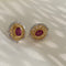 Earrings Ruby
